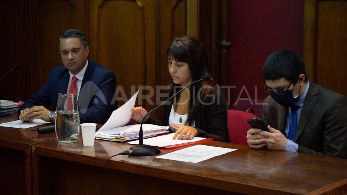 El abogado querellante, José Mohamad, y los fiscales Alejandra Del Río Ayala y Matías Broggi piden 15 años de prisión para el acusado