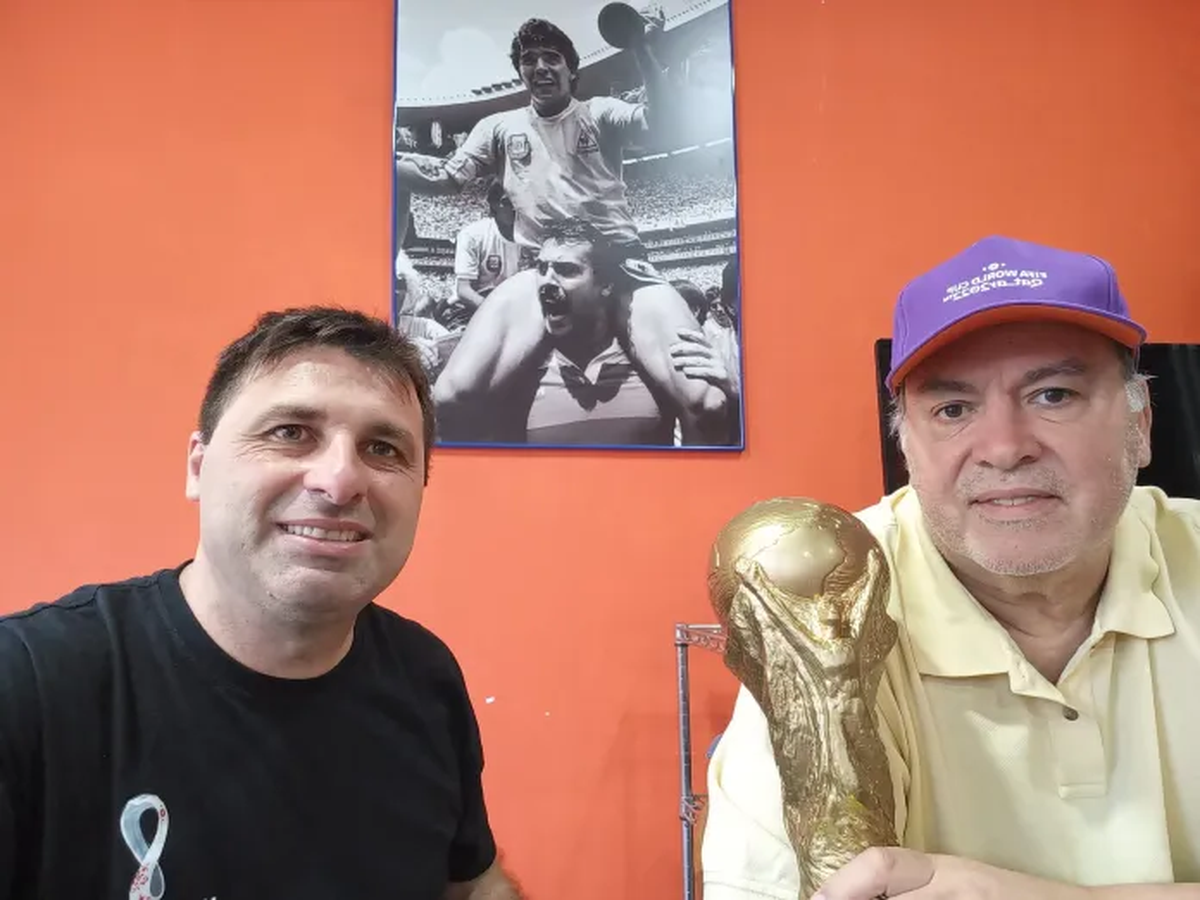 Roberto Cejas dialogó con AIRE sobre su presente tras el Mundial de Qatar 2022. Roberto Cejas dialogó con AIRE sobre su presente tras el Mundial de Qatar 2022.