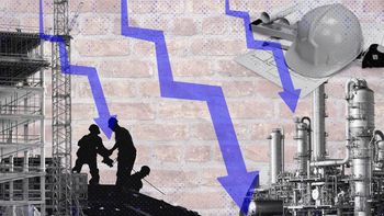 Industria y construcción, con los índices más negativos de actividad económica