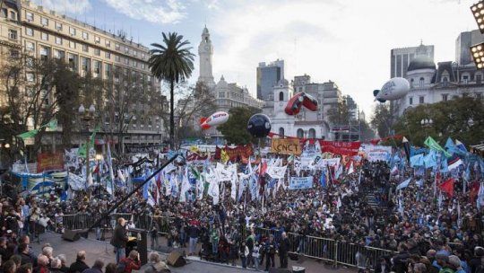 Las dos CTA anunciarán este lunes nuevas medidas de protesta contra las políticas del Gobierno nacional Las dos CTA anunciarán este lunes nuevas medidas de protesta contra las políticas del Gobierno nacional