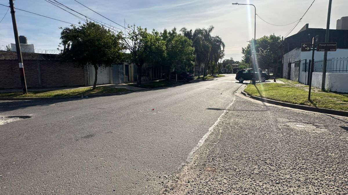 El accidente se registró en Pasaje Lassaga y Vieytes