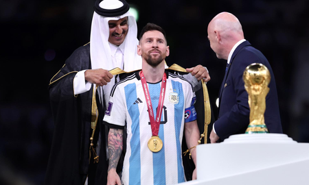 el tremendo mural de lionel messi en el barrio argentino de qatar el tremendo mural de lionel messi en el barrio argentino de qatar