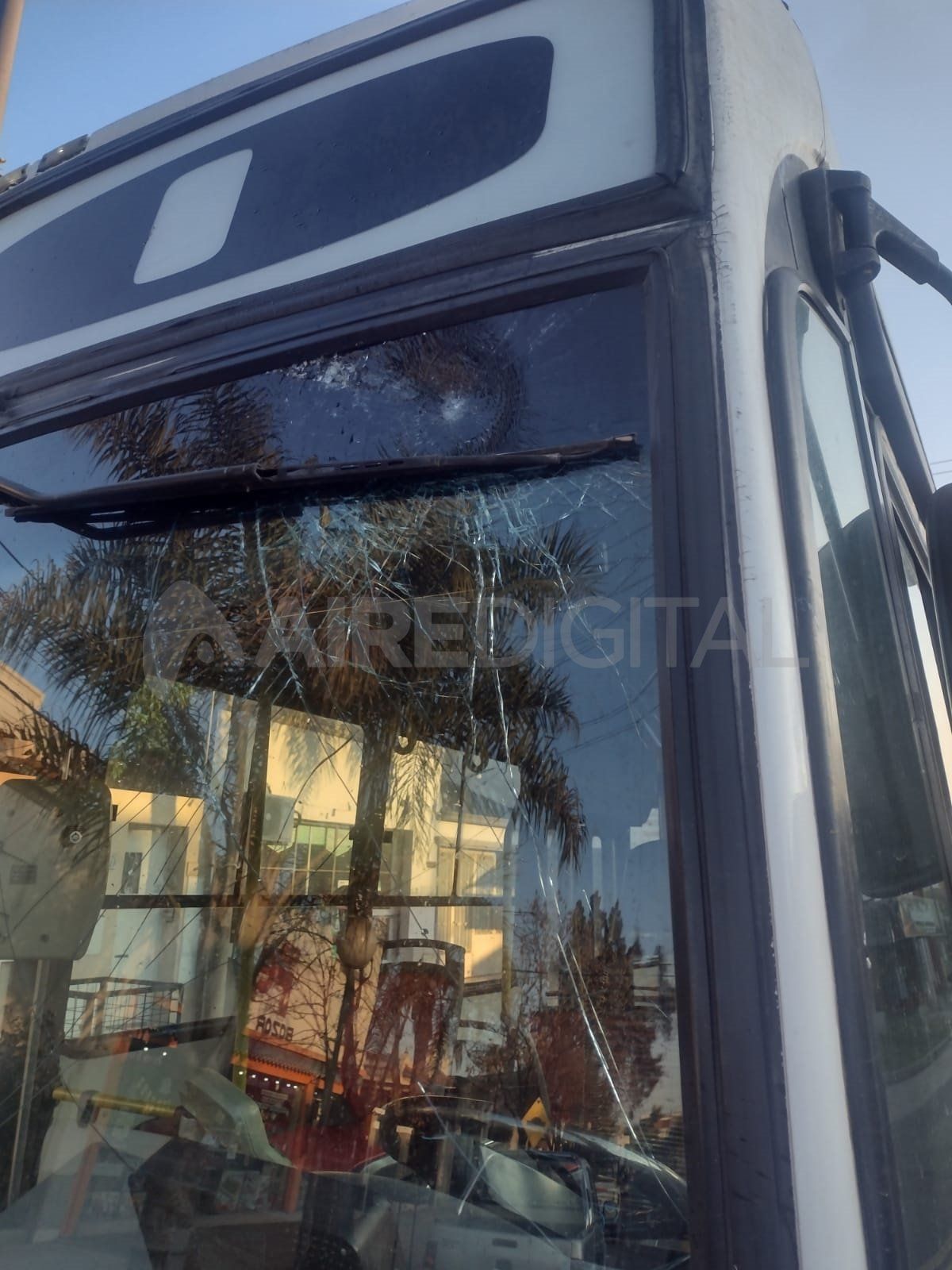 Pese a los ataques no hubo pasajeros gravemente lesionados.