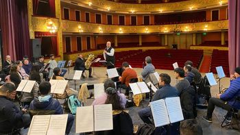 La Banda Sinfónica Municipal se alista para la Gala de la Independencia, que será el próximo martes 8 de julio.