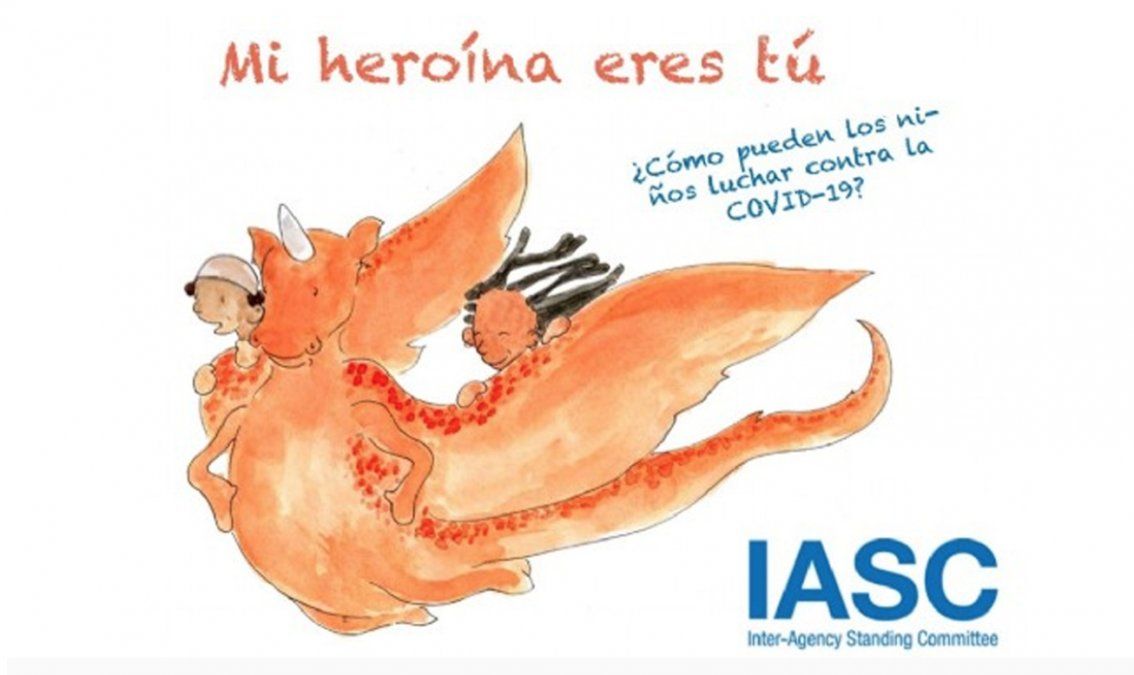 UNICEF present&oacute; un libro de cuentos para concientizar sobre el coronavirus.