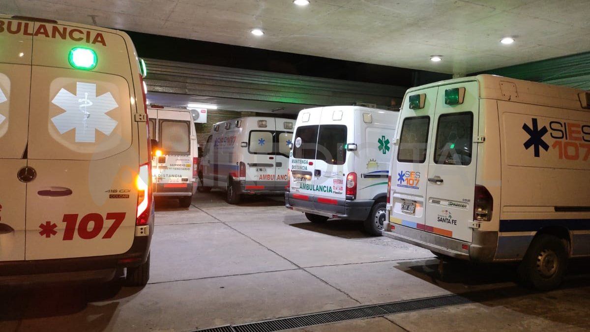 La víctima fue llevada al hospital Cullen en donde se encuentra estable. 