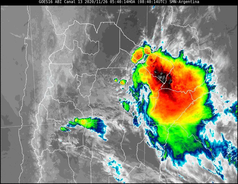 Imágenes satelitales.