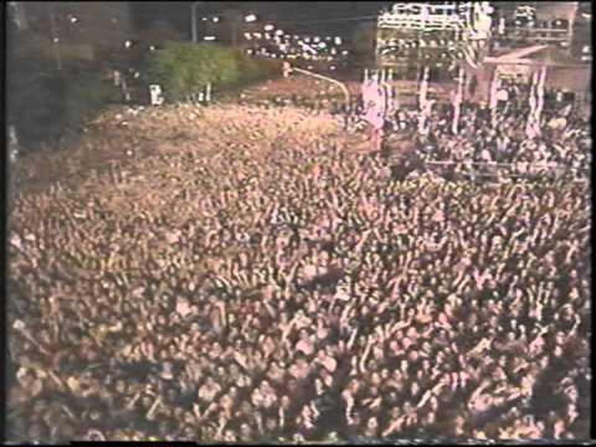 Fueron 250 mil personas las que asistieron aqu&eacute;l s&aacute;bado de 1996.&nbsp;