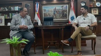 Poletti viajó a Paraguay y firmó un convenio de hermandad entre Santa Fe y Asunción