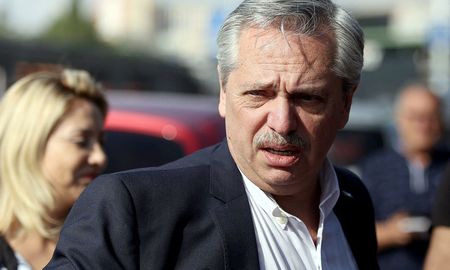 El presidente Alberto Fernández. El presidente Alberto Fernández.