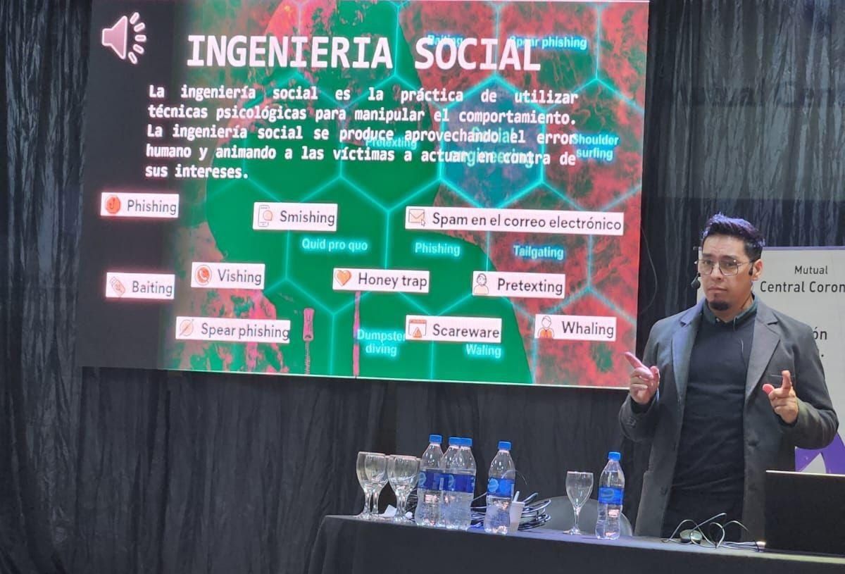 Rodrigo Alvarez, especialista en ciberseguridad. Rodrigo Alvarez, especialista en ciberseguridad.