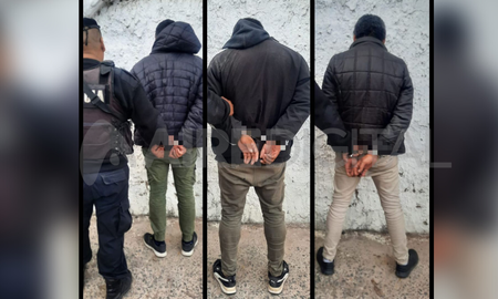 Los tres hombres fueron detenidos en el interior de la vivienda Los tres hombres fueron detenidos en el interior de la vivienda