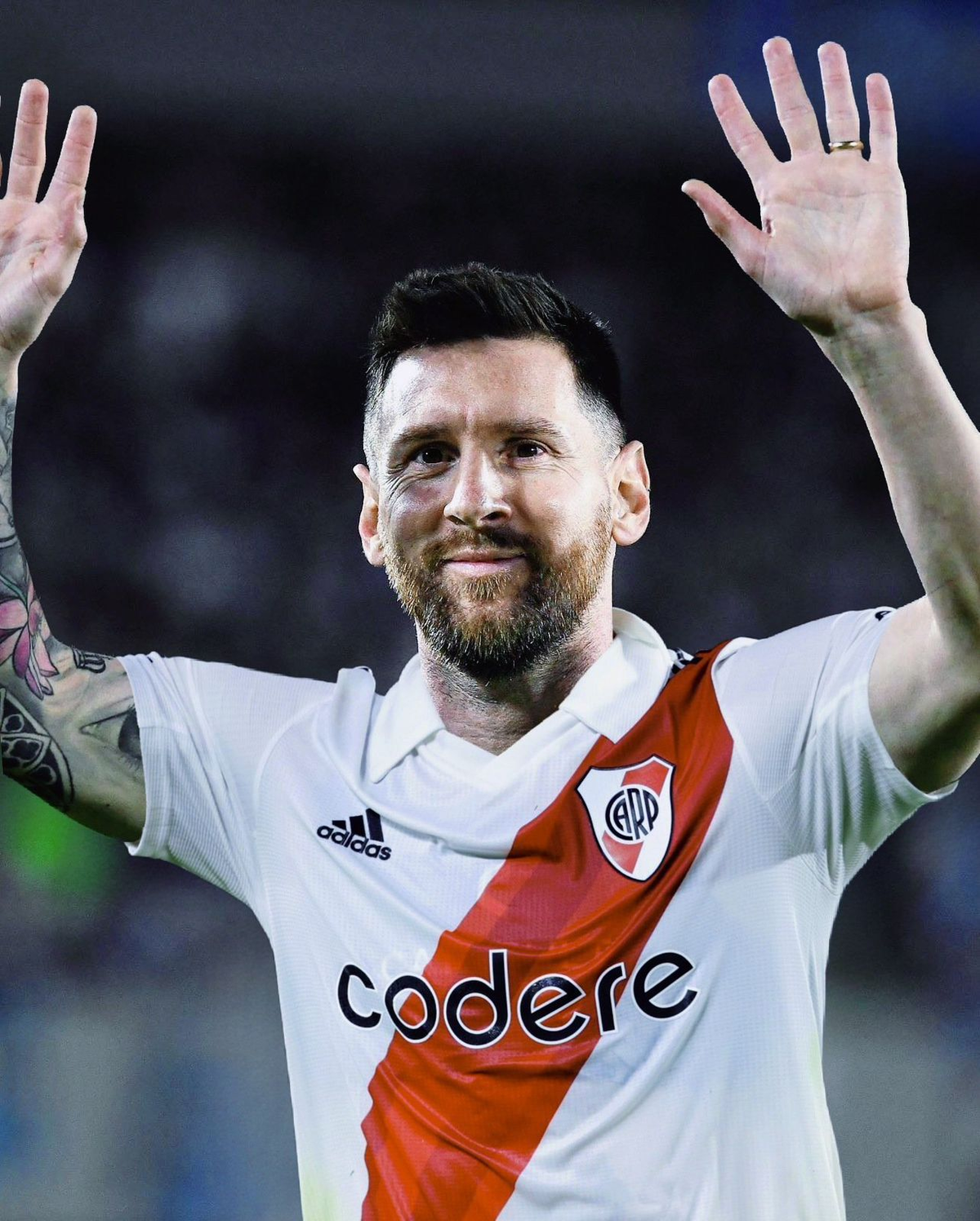 Los guiños de Lionel Messi a River que volvieron locos a los hinchas del Millonario