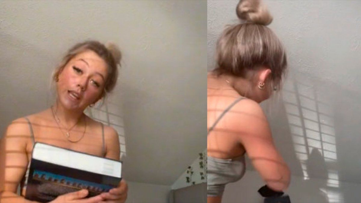 El clip se volvió rápidamente viral en las redes sociales.&nbsp;