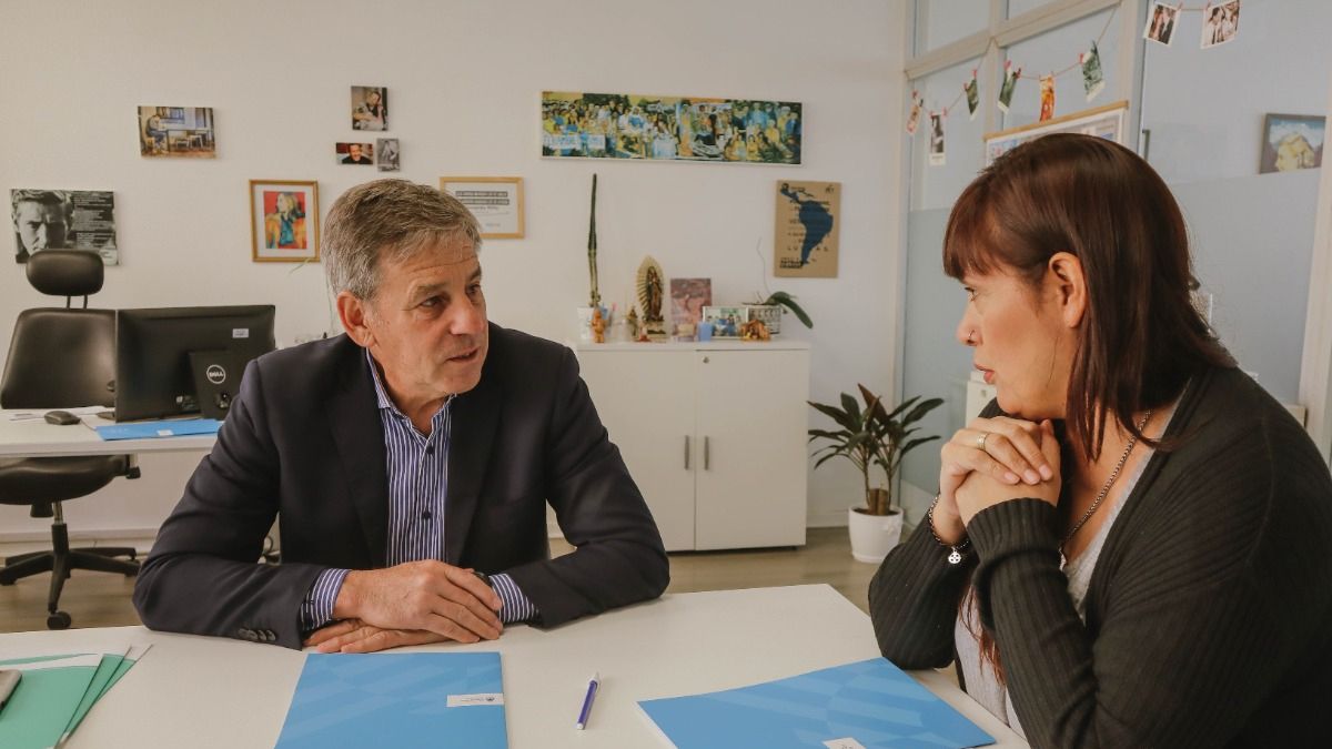 Jatón se reunió en Buenos Aires con la secretaria de Integración Socio Urbana de la Nación