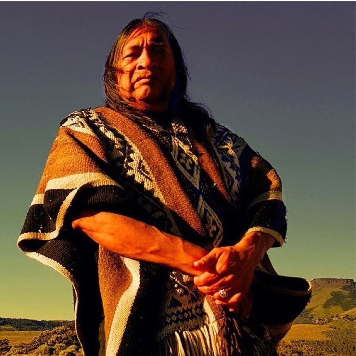 Rubén Patagonia había nacido el 2 de julio de 1956 bajo el nombre de Rubén Chauque.