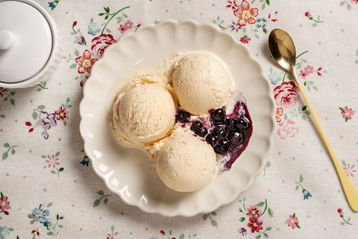Cómo hacer helado vegano de vainilla