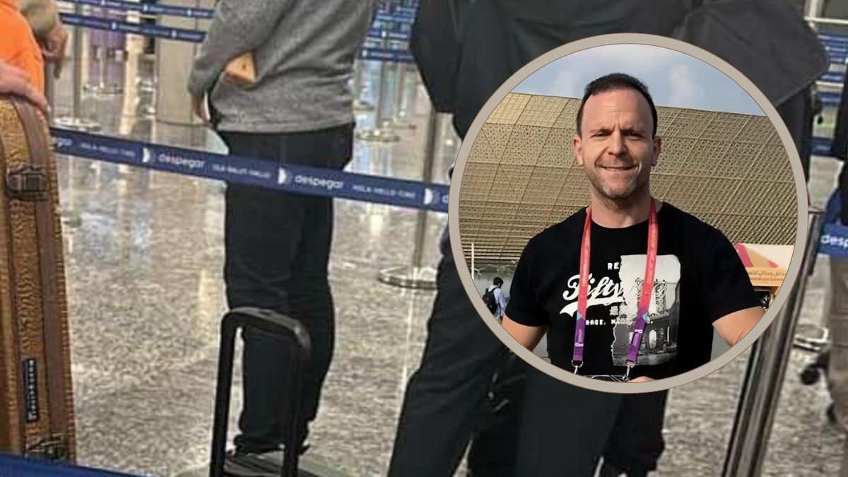 La foto que se viralizó de Quique Felman tras su detención en Estados Unidos