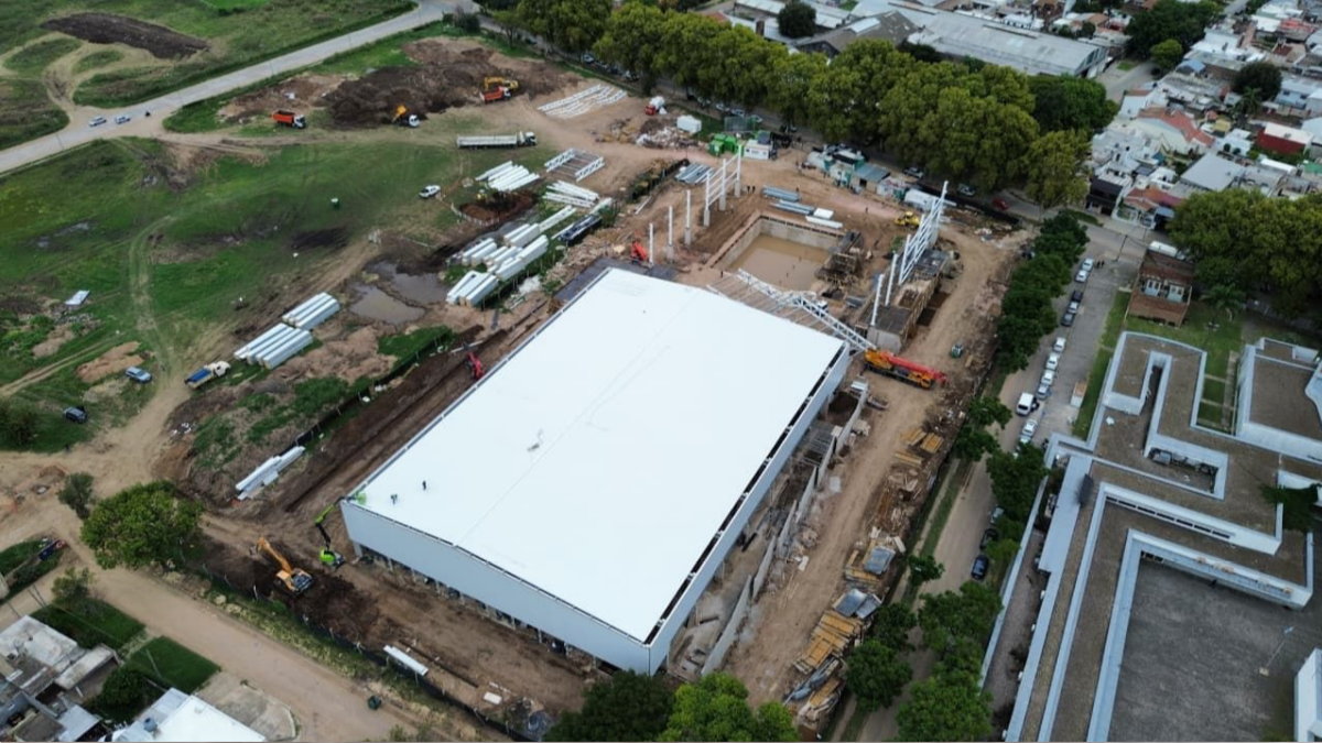 El Centro Acuático tendrá tres sectores para lucir en los Juegos Suramericanos 2026.