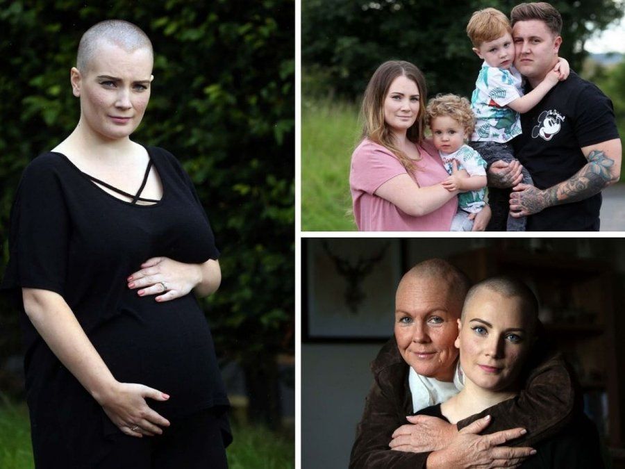 Una madre diagnosticada con cáncer a las 11 semanas de embarazo tomó una difícil decisión sobre el tratamiento