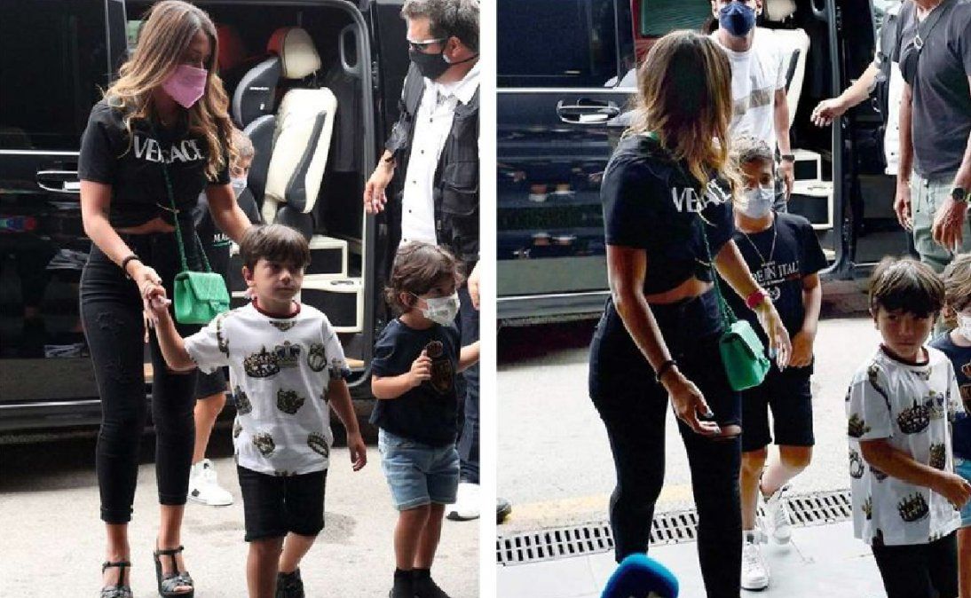 Así es el costoso look con el que Antonela Roccuzzo viajó a París