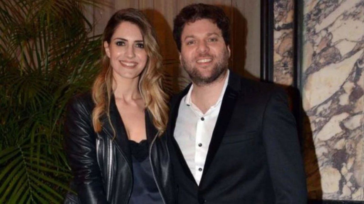 Guido Kaczka junto a su esposa, Soledad Rodríguez.