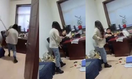 El video viral que registró el acoso laboral por parte de un jefe. El video viral que registró el acoso laboral por parte de un jefe.