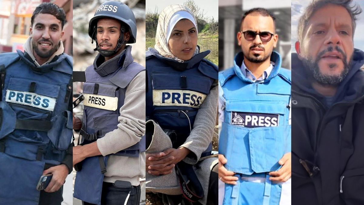 Murieron Ahmed Abu Aziz, Mariam Dagga, Hussam al-Masri, Mohamed Salama, Moaz Abu Taha y Hasan Douhan. Murieron Ahmed Abu Aziz, Mariam Dagga, Hussam al-Masri, Mohamed Salama, Moaz Abu Taha y Hasan Douhan.