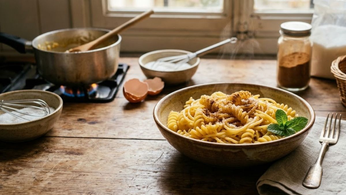 Fideos, huevo y azúcar: cómo preparar una receta en 15 minutos. Fideos, huevo y azúcar: cómo preparar una receta en 15 minutos.