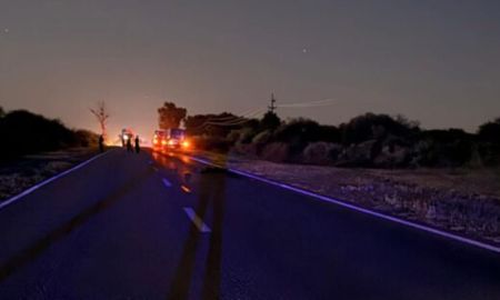 Un hombre de 60 años perdió la vida tras colisionar con un camión Iveco cargado con cemento en el km 682 de la Ruta Nacional 11. Un hombre de 60 años perdió la vida tras colisionar con un camión Iveco cargado con cemento en el km 682 de la Ruta Nacional 11.