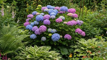 La flor que sorprende en tu jardín cambiando de color según la tierra donde la plantes