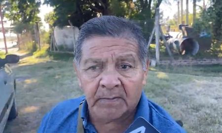 Padre del árbitro desaparecido tras el trágico accidente en la Ruta Nacional 168. Padre del árbitro desaparecido tras el trágico accidente en la Ruta Nacional 168.