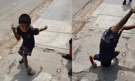 El video se volvió rápidamente muy viral en la red social china. El video se volvió rápidamente muy viral en la red social china.