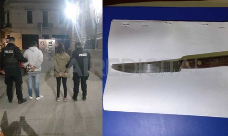 Detenidos con un arma blanca en la zona de Bulevar Detenidos con un arma blanca en la zona de Bulevar
