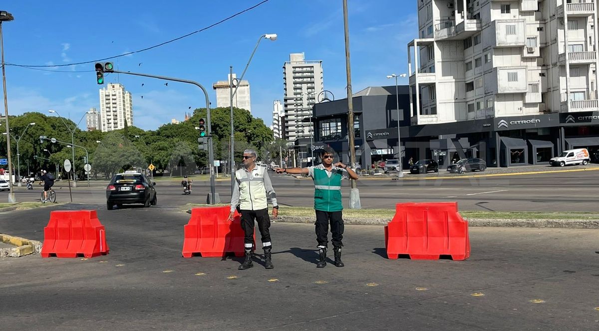 La Municipalidad de Santa Fe clausuró la rotonda de Alem y Belgrano.&nbsp; 