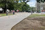 El hecho ocurrió el miércoles en la Plaza del Soldado de Santa Fe. El hecho ocurrió el miércoles en la Plaza del Soldado de Santa Fe.
