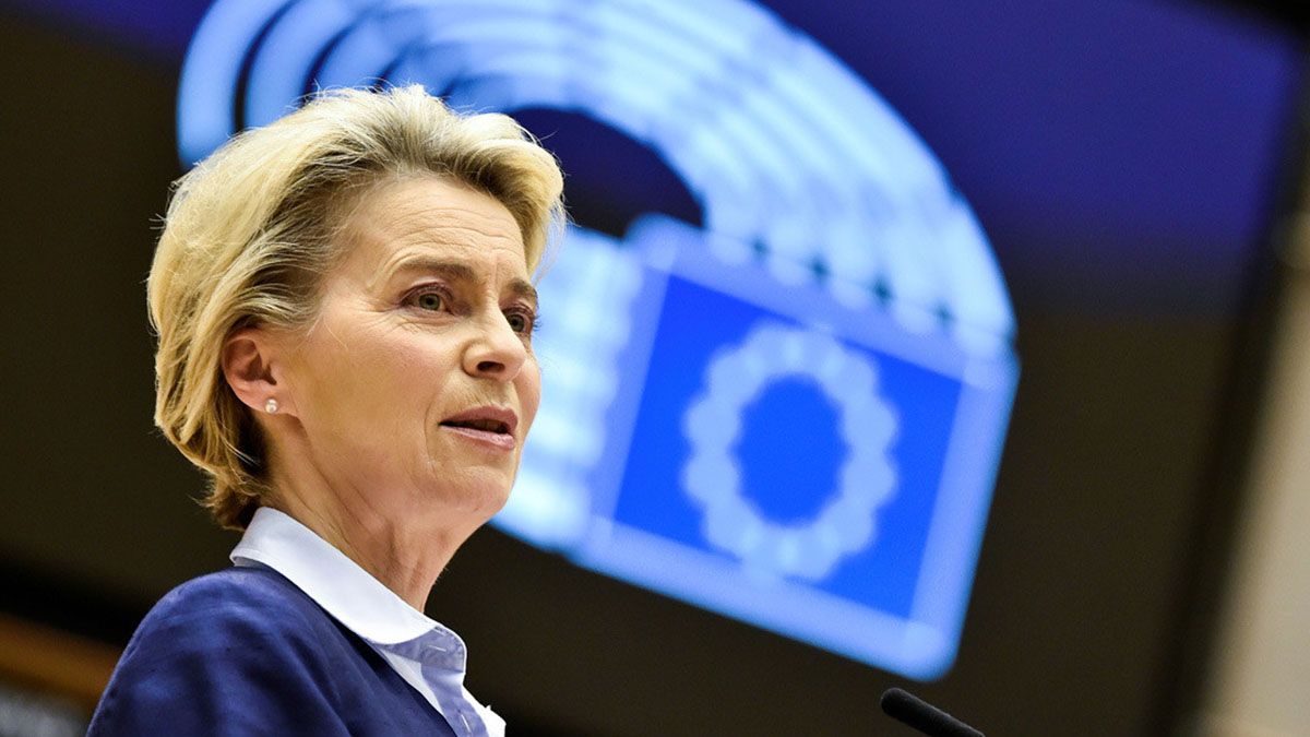Lo anunció la presidenta de la Comisión Europea