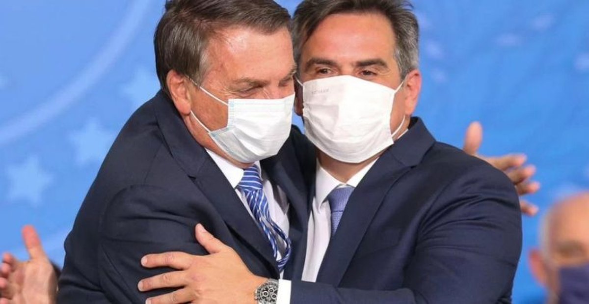 Jair Bolsonaro y Ciro Nogueira.