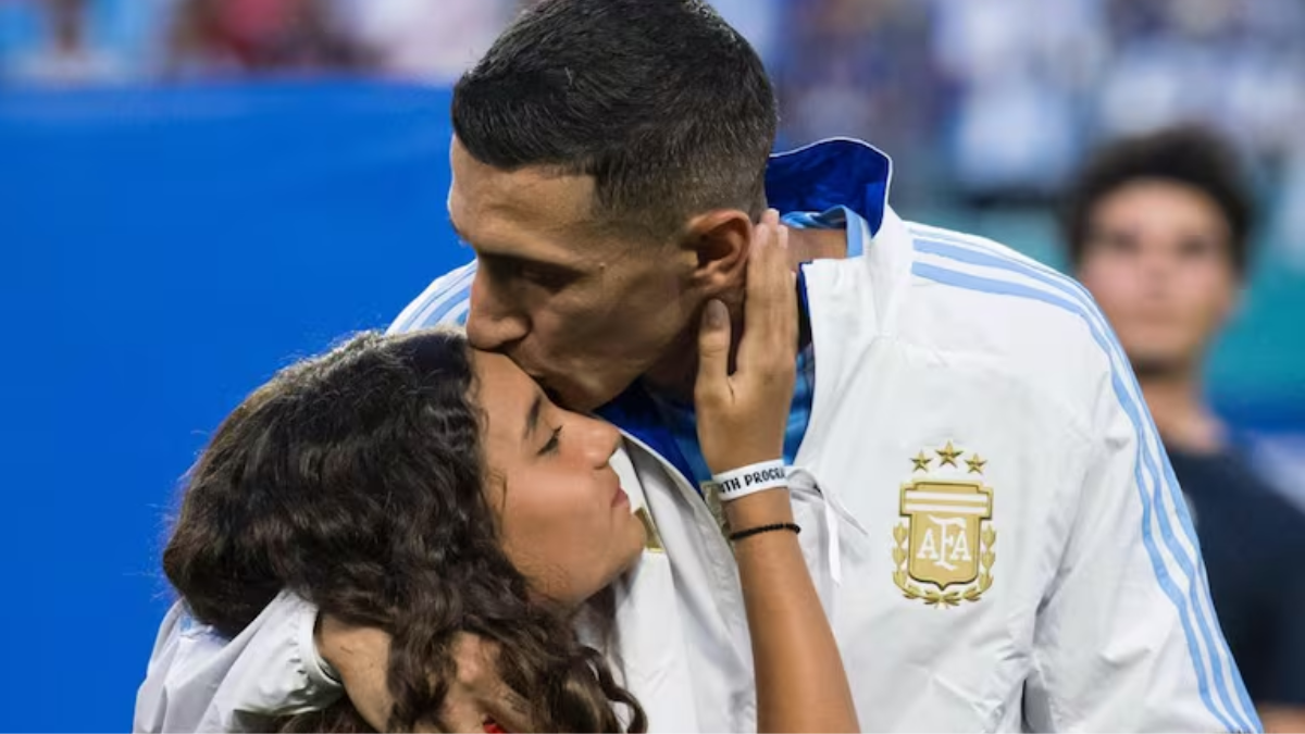 El mensaje de Ángel Di María para su hija tras lograr un nuevo récord en la Selección Argentina