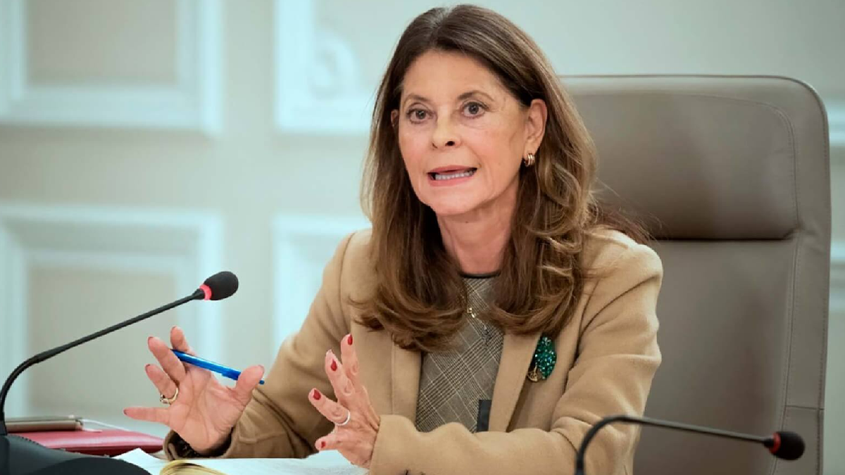  Marta Lucía Ramírez, vicepresidenta de Colombia.