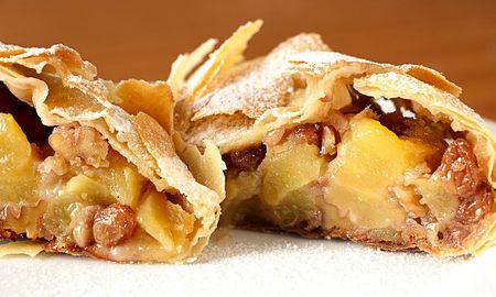 Strudel de manzana. Strudel de manzana.