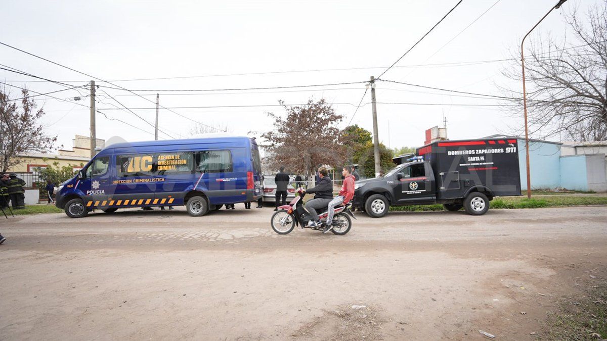 Peritos de la AIC y Bomberos Zapadores realizaron las pericias del hecho.&nbsp;