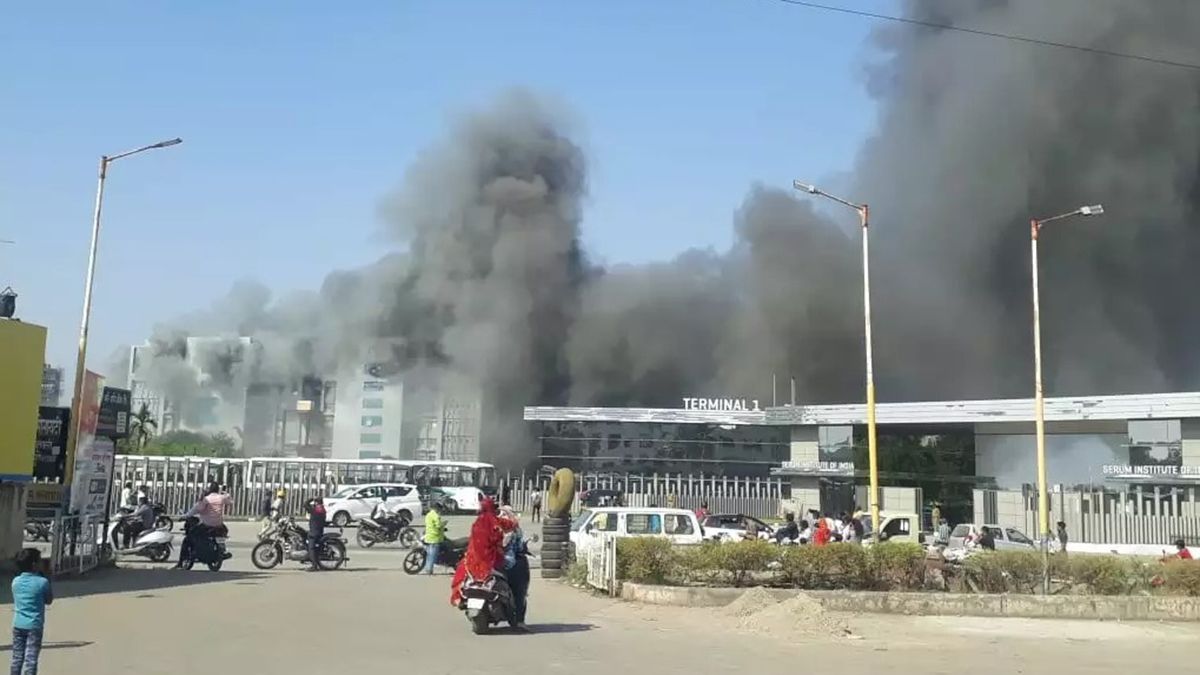 Se incendió el edificio donde se fabrican la mayoría de las vacunas.