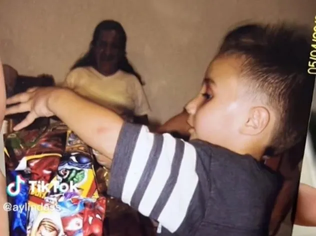 La foto causó conmoción en las redes sociales (TikTok).