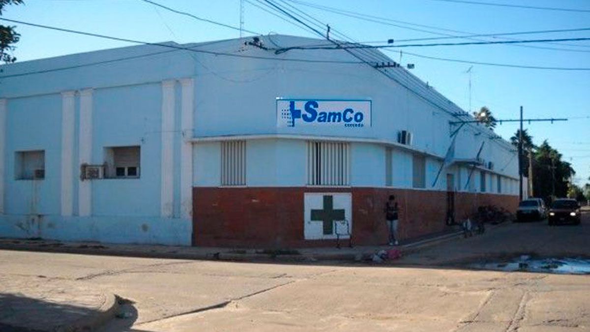 El antiguo Samco de Coronda es todavía el encargado de recibir los casos sospechosos de covid, hasta que se confirma el diagnóstico y son derivados al nuevo hospital.