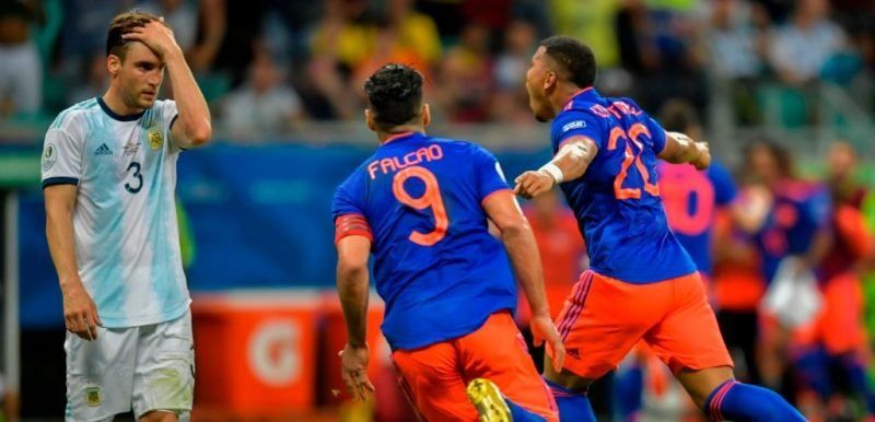 Colombia derrotó a Argentina en la Copa América y profundizó su crisis futbolística
