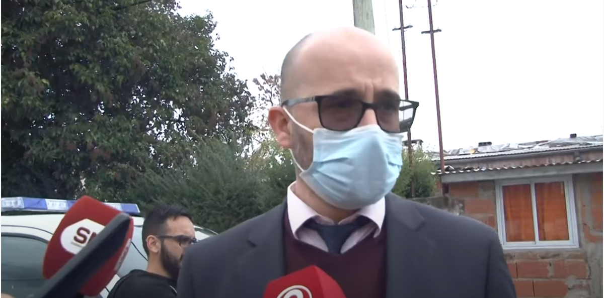 El fiscal a cargo de la investigación, Mauricio Guerrero