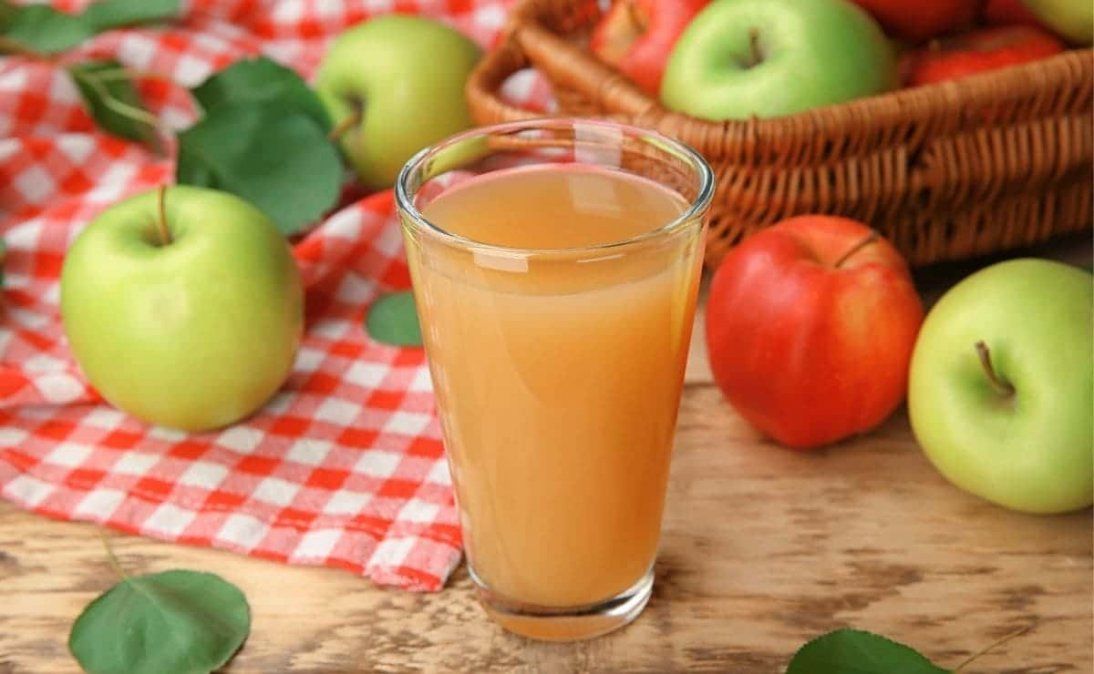 Zumo de manzana y avena