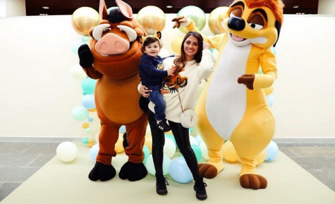 Así festejaron el cumpleaños de Ciro, el hijo de Leo Messi y Anto Roccuzzo