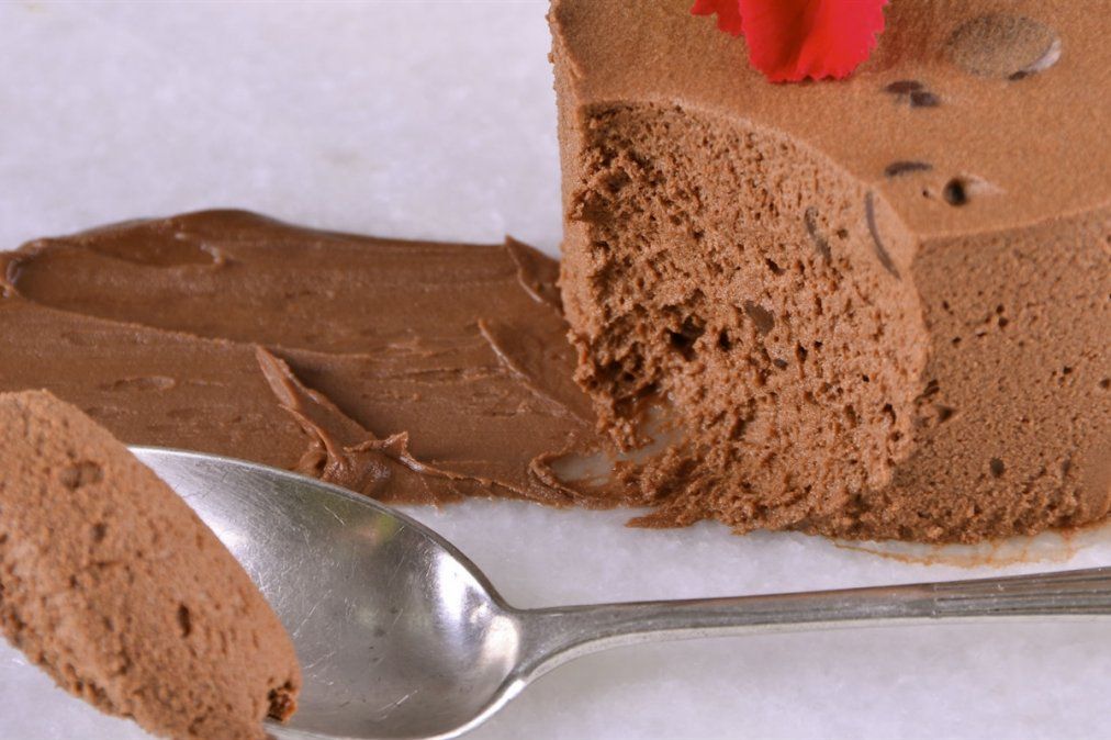 Mousse de chocolate.